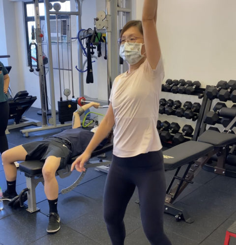 手臂訓練-女士健身課程-女士健身